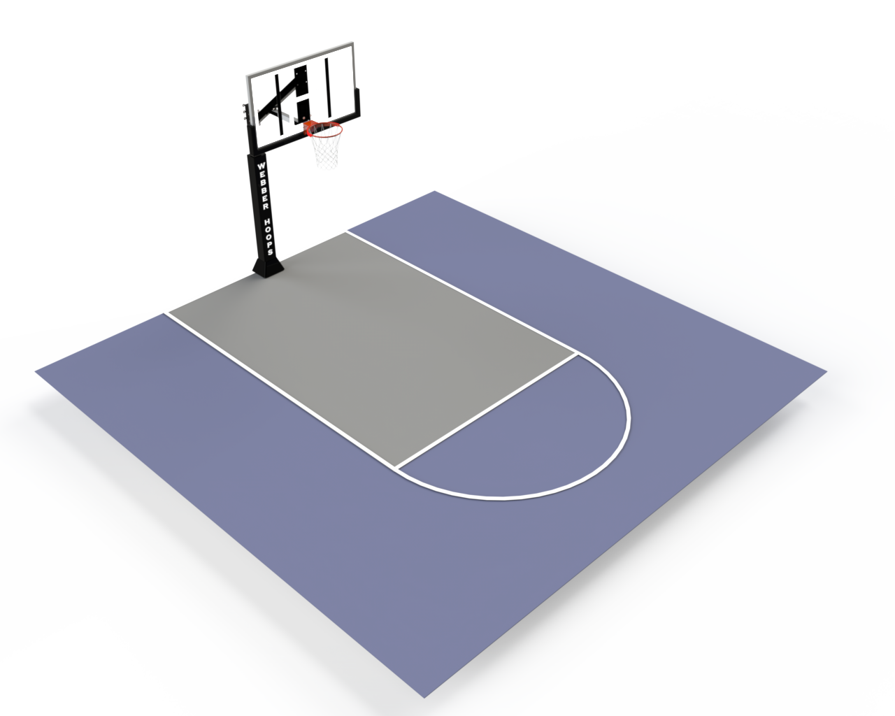 26'x26' bball court