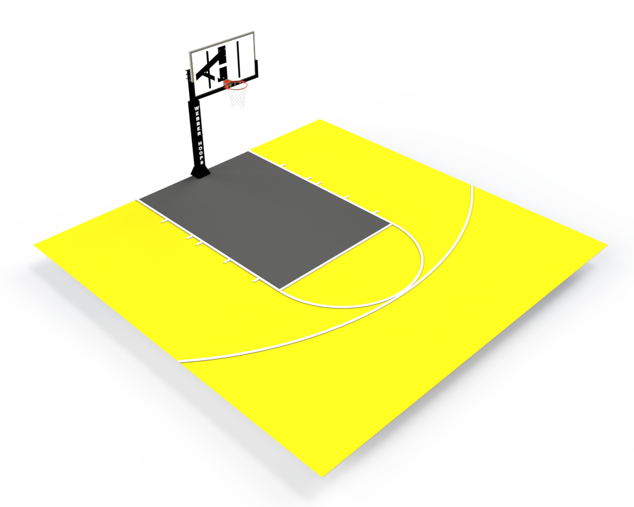 30'x30' bball court